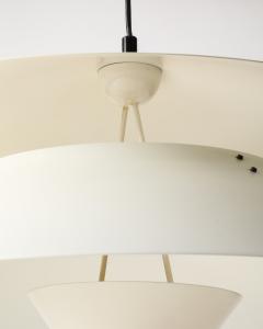 Vico Magistretti Lacquered Metal Kalaari Ceiling Light by Vico Magistretti Italy 1985 - 3900683