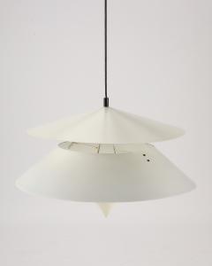 Vico Magistretti Lacquered Metal Kalaari Ceiling Light by Vico Magistretti Italy 1985 - 3900740