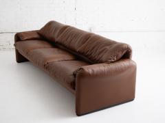 Vico Magistretti Maralunga Sofa in Leather by Vico Magistretti for Cassina - 4447035