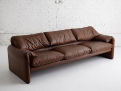 Vico Magistretti Maralunga Sofa in Leather by Vico Magistretti for Cassina - 4447037