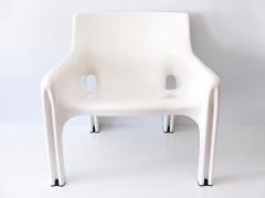 Vico Magistretti Mid Century Modern Lounge Chair Vicario by Vico Magistretti for Artemide 1970s - 2040181