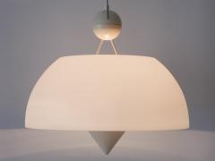 Vico Magistretti Rare Elegant Mid Century Modern Pendant Lamp or Hanging Light Italy 1970s - 3390222