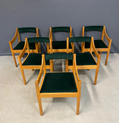 Vico Magistretti Vico Magistretti Carimate Dining Chairs for Cassina 1960 Set of 6 - 2757053