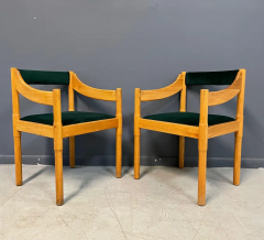 Vico Magistretti Vico Magistretti Carimate Dining Chairs for Cassina 1960 Set of 6 - 2757055