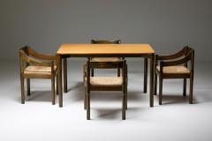 Vico Magistretti Vico Magistretti Carimate Dining Chairs in Lacquered Beech 1960s - 2098441