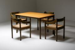 Vico Magistretti Vico Magistretti Carimate Dining Chairs in Lacquered Beech 1960s - 2098445