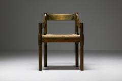 Vico Magistretti Vico Magistretti Carimate Dining Chairs in Lacquered Beech 1960s - 2098453