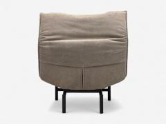 Vico Magistretti Vico Magistretti Italian Modern Fabric Metal Veranda Lounge Chair 1980s - 4304923