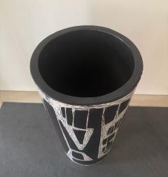 Victor Cerrato VICTOR CERRATO MONUMENTAL CERAMIC VASE UMBRELLA STAND - 4128125