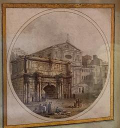 Victor Jean Nicolle Arch of Septimus Severus Piazza Monte Magnanapoli - 1000510