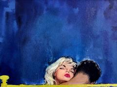 Victor Kalin Steamy Romance Lovers Embrace in Bed Mid Century Paperback - 4156544