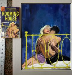 Victor Kalin Steamy Romance Lovers Embrace in Bed Mid Century Paperback - 4156550