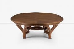 Victor Pierre Horta Monumental Art Nouveau Dining Table Attributed to Victor Horta from the Firehous - 3189608