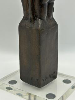 Victor Salmones Victor Salmones Momento Eterno Figurative Nude Bronze Sculpture Signed - 4711857