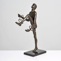 Victor Salmones Victor Salmones Nude Juggler Bronze Sculpture - 3215216