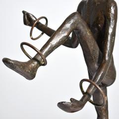 Victor Salmones Victor Salmones Nude Juggler Bronze Sculpture - 3215221