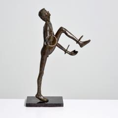Victor Salmones Victor Salmones Nude Juggler Bronze Sculpture - 3215224
