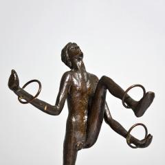 Victor Salmones Victor Salmones Nude Juggler Bronze Sculpture - 3215226