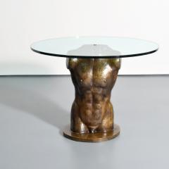Victor Salmones Victor Salmones Torso Bronze Sculptural Dining Table - 3241736