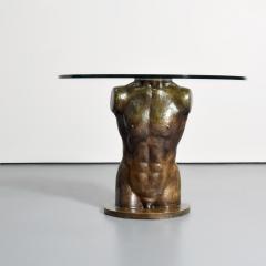Victor Salmones Victor Salmones Torso Bronze Sculptural Dining Table - 3241737