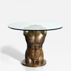 Victor Salmones Victor Salmones Torso Bronze Sculptural Dining Table - 3242620