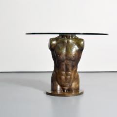 Victor Salmones Victor Salmones Torso Bronze Sculptural Dining Table - 3655834