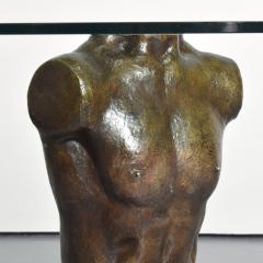 Victor Salmones Victor Salmones Torso Bronze Sculptural Dining Table - 3655839