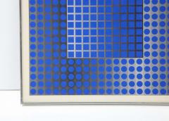 Victor Vasarely Print Zett KSZ - 2668743