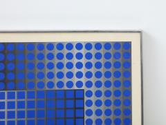 Victor Vasarely Print Zett KSZ - 2668744