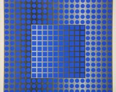 Victor Vasarely Print Zett KSZ - 2668745