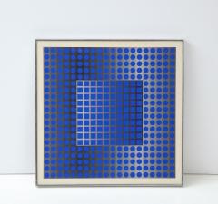 Victor Vasarely Print Zett KSZ - 2668746