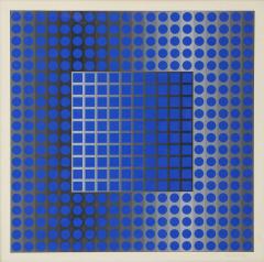 Victor Vasarely Print Zett KSZ - 2671293