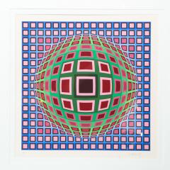 Victor Vasarely Untitled Serigraph by Victor Vasarely circa 1970 - 1866035