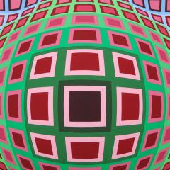 Victor Vasarely Untitled Serigraph by Victor Vasarely circa 1970 - 1866075