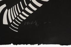 Victor Vasarely Victor Vasarely Black Zebra Lithograph Relief Edition of 150 1989 - 4594740