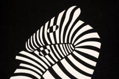 Victor Vasarely Victor Vasarely Black Zebra Lithograph Relief Edition of 150 1989 - 4594741