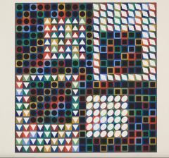 Victor Vasarely Victor Vasarely screenprint in color M C 2 1970 - 4013955