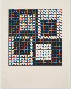 Victor Vasarely Victor Vasarely screenprint in color M C 2 1970 - 4013956