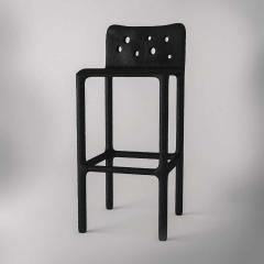 Victoria Yakusha Black Sculpted Contemporary Chair by FAINA - 1839205