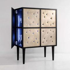 Victoria Yakusha Ceramic Contemporary Bar Cabinet - 1280750