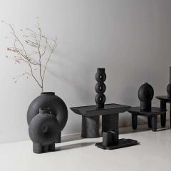Victoria Yakusha Ensemble of Sculpted Ceramic Vases by FAINA - 1838323
