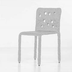 Victoria Yakusha White Sculpted Contemporary Chair by FAINA - 1839246