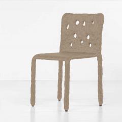 Victoria Yakusha White Sculpted Contemporary Chair by FAINA - 1839247