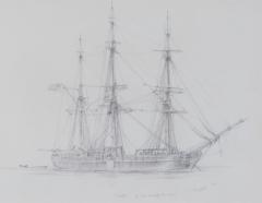 Victoria and Albert a lovely vessel Watercolour of the Royal yacht by Wylie - 985945