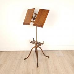 Victorian American Adjustable Book Rack circa 1890 - 3704435