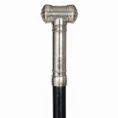 Victorian Antique Smoker s Cane Walking Stick with Money Matches Box - 4502267