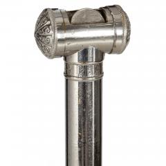 Victorian Antique Smoker s Cane Walking Stick with Money Matches Box - 4504286