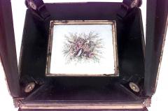 Victorian Black Lacquered Pedestal - 1437308
