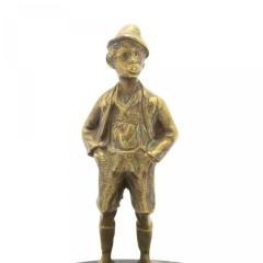 Victorian Black Marble Ashtray with Figure - 4322699