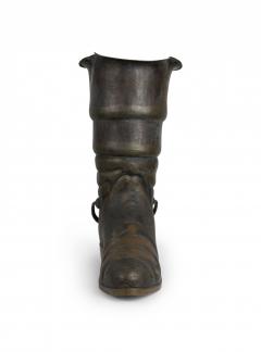 Victorian Brass Boot Umbrella Stand - 4519778